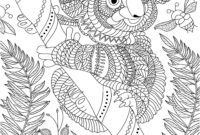 koala ausmalen