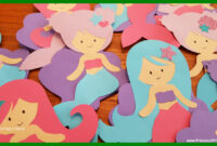 meerjungfrauen basteln vorlage meerjungfrauen basteln vorlage