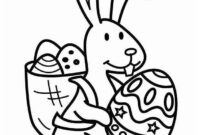 vorlage osterhase ausmalbild vorlage osterhase ausmalbild