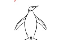 pinguin malen kinder pinguin malen kinder