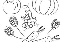 malvorlage gemüse