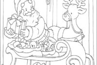 weihnachts ausmalbild