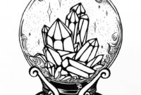 ausmalbild kristalle ausmalbild kristalle