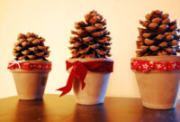 basteln mit zapfen basteln mit zapfen