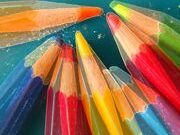 mit buntstiften malen