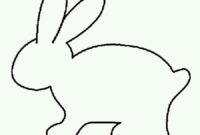 schablonen hase vorlage zum aussägen
