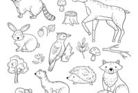 waldtiere vorlagen waldtiere vorlagen