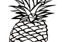 ausmalbild ananas ausmalbild ananas