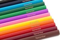 personalisierte buntstifte