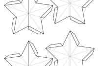 3d stern vorlage