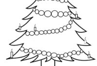 ausmalbild christbaum ausmalbild christbaum