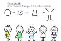 menschen malen einfach menschen malen einfach