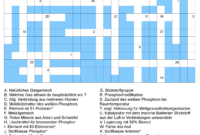 vordruck kreuzworträtsel