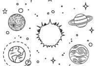 sonnensystem ausmalbild