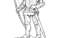 ausmalen ritter