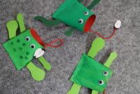 frosch basteln kinder frosch basteln kinder