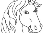 ausmalbilder kostenlos einhorn