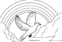 regenbogen ausmalbild regenbogen ausmalbild