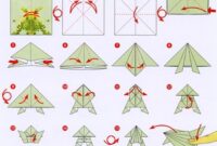 frosch origami frosch origami