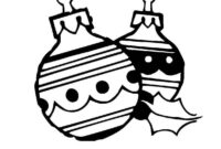 ausmalbild christbaumkugeln ausmalbild christbaumkugeln