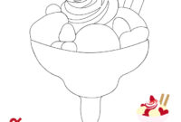 ausmalbild eisbecher ausmalbild eisbecher