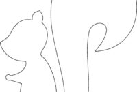 eichhörnchen vorlage zum ausschneiden