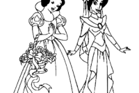 ausmalbild prinzessinnen
