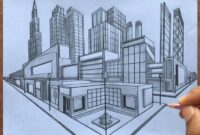 städte zeichnen einfach