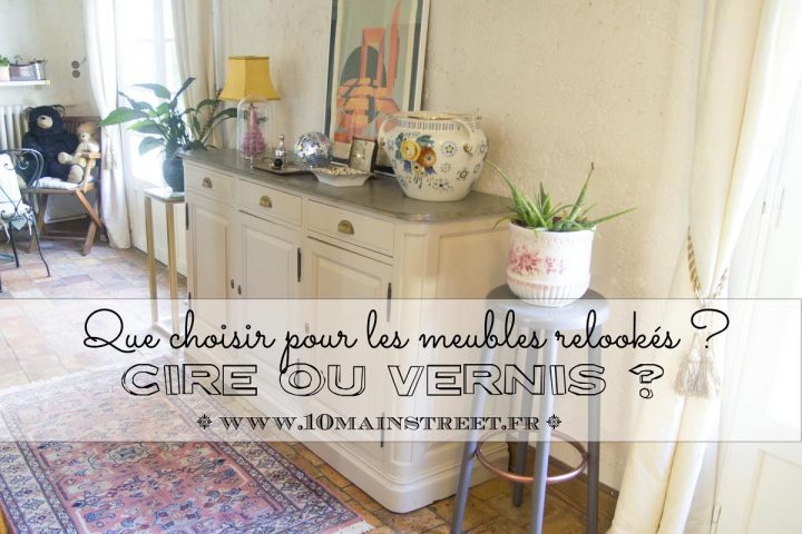décaper un meuble ciré