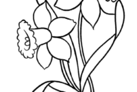 ausmalbild frühlingsblumen ausmalbild frühlingsblumen