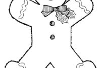 lebkuchenmann zum ausmalen lebkuchenmann zum ausmalen