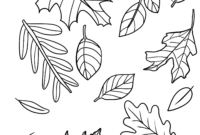 malvorlage blätter kostenlos