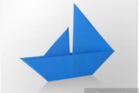 origami segelboot
