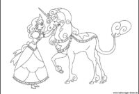 ausmalbilder einhorn mit prinzessin ausmalbilder einhorn mit prinzessin