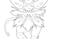 solgaleo ausmalbild solgaleo ausmalbild