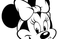 ausmalbilder minni maus