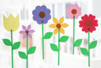 fensterbild blume fensterbild blume