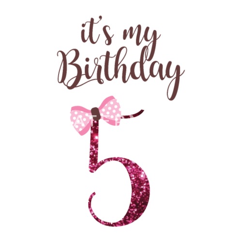 5. Geburtstag Mädchen Prinzessin Geschenk 5. Jahre Kinder T-Shirt