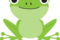 schablone frosch vorlage zum basteln