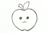 apfel zeichnen einfach apfel zeichnen einfach