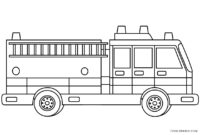 malvorlagen feuerwehrauto malvorlagen feuerwehrauto