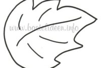 bastelvorlage blatt bastelvorlage blatt