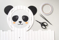 panda basteln vorlage