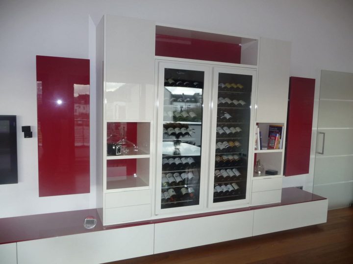 meuble avec cave à vin intégrée