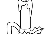 kerze ausmalen kerze ausmalen