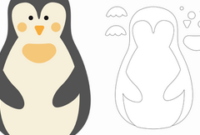pinguin basteln vorlage zum ausdrucken pinguin basteln vorlage zum ausdrucken