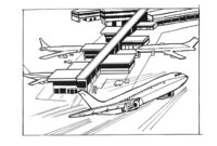 flughafen ausmalbild flughafen ausmalbild