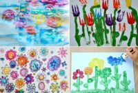 blumen mit wasserfarben malen blumen mit wasserfarben malen