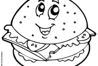 ausmalbild hamburger ausmalbild hamburger