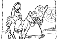 ausmalbild maria und josef ausmalbild maria und josef